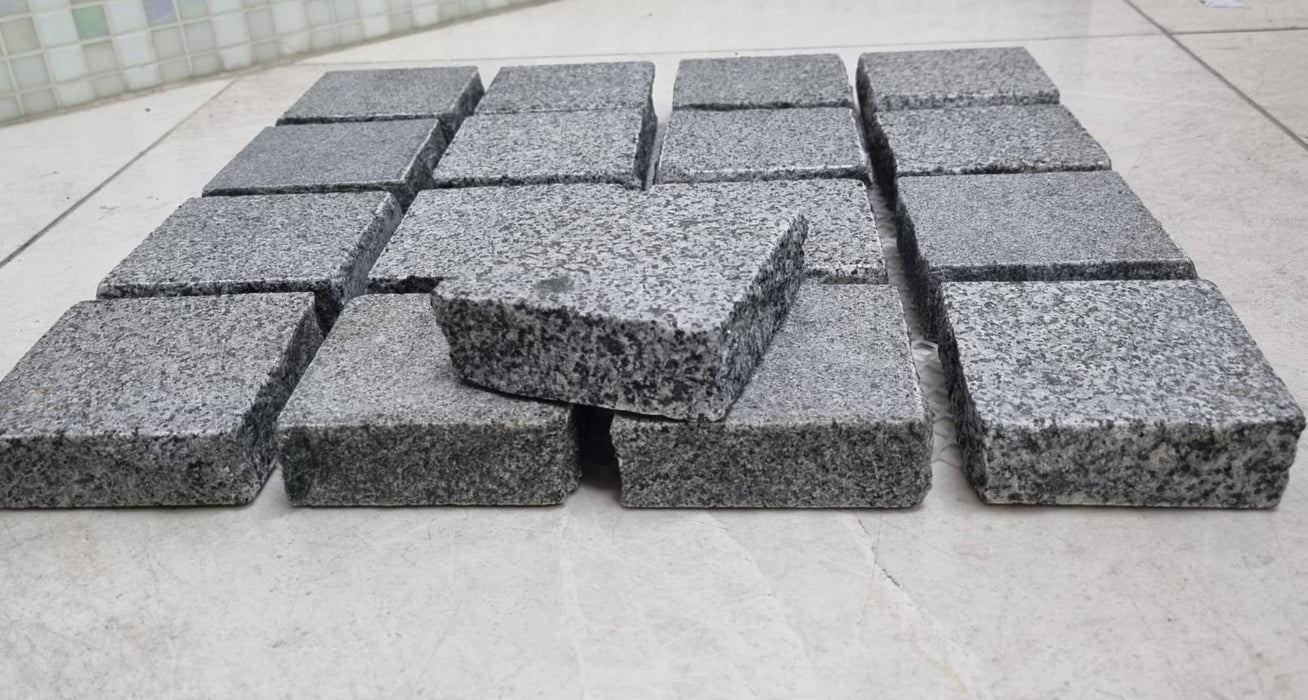 Grey Granite Cobbles