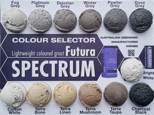 Grout |  Terra Linen 12kg |  Spectrum Futura CG1