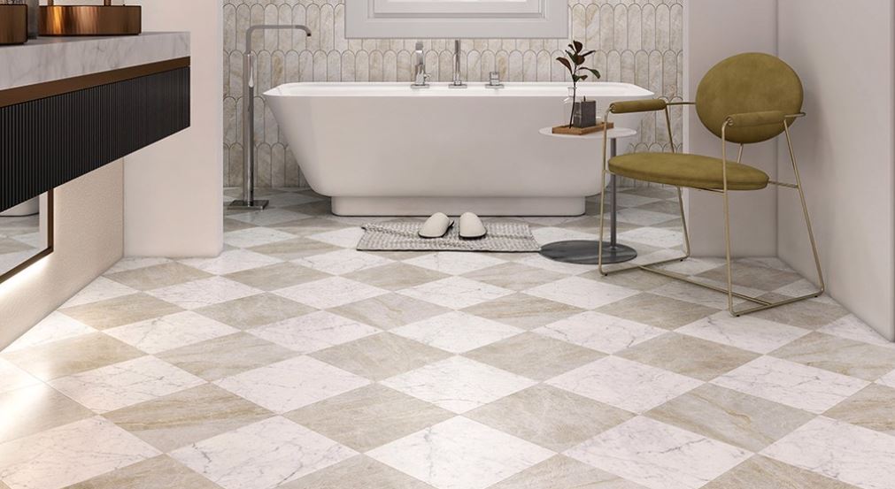 Eurostone Taj Mahal Porcelain Tile 600x600x10