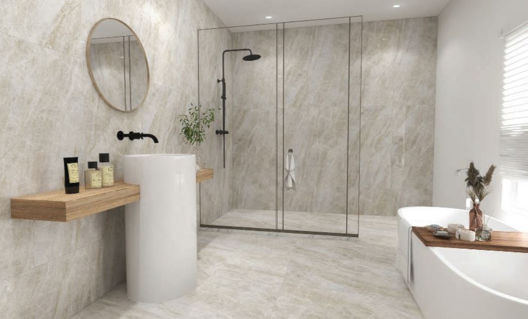 Eurostone Taj Mahal Porcelain Tile 600x600x10