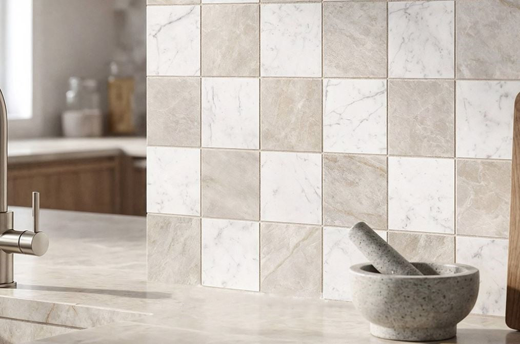 Eurostone Taj Mahal Porcelain Tile 600x600x10
