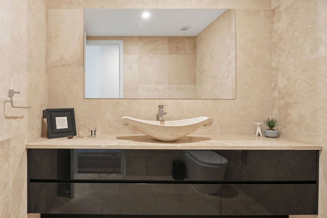 Classic Travertine Tile 610x610 Honed & Filled