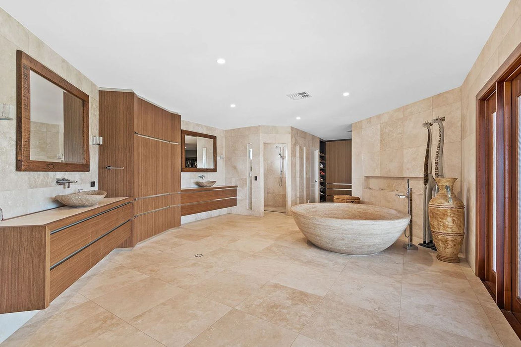 Classic Travertine Tile 610x610 Honed & Filled