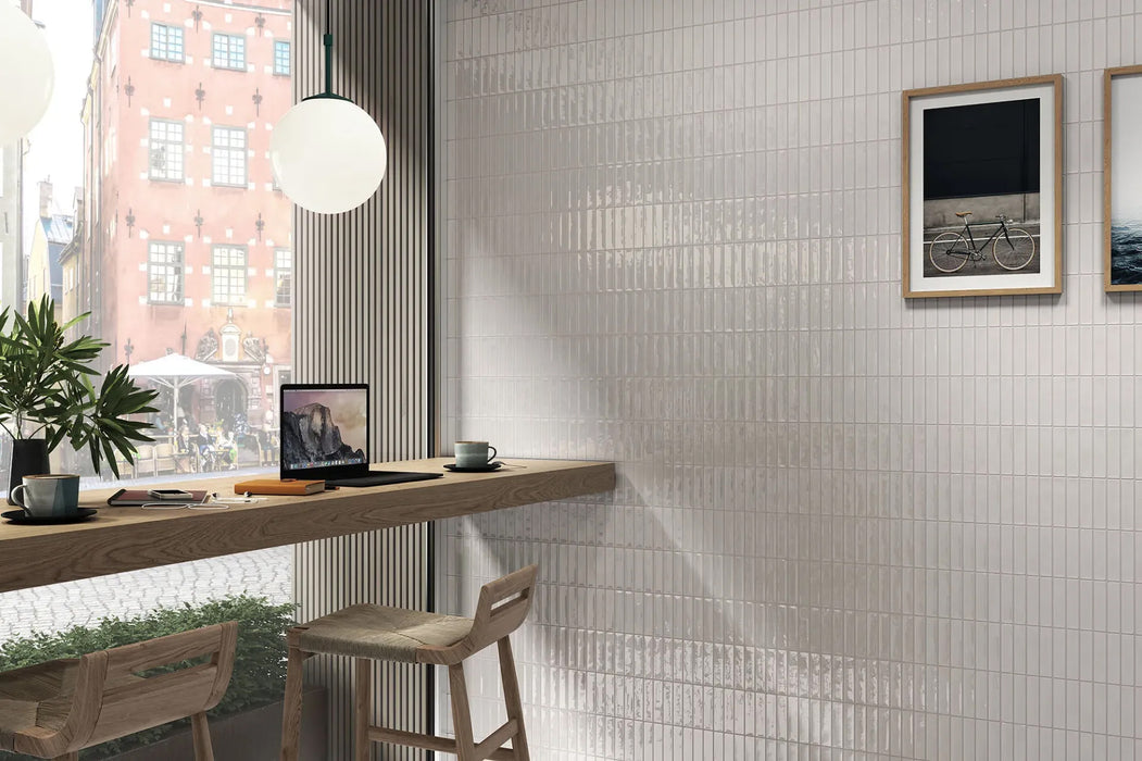 Peninsula Blanco Ceramic Tile 240x740x9 Gloss