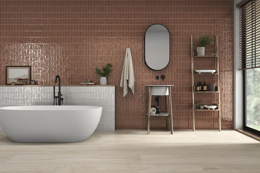 Peninsula Cotto Ceramic Tile 240x740x9 Gloss