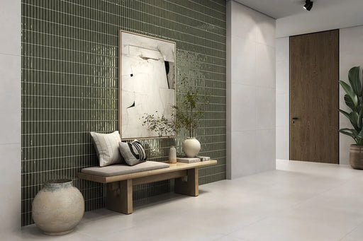 Peninsula Verde Ceramic Tile 240x740x9 Gloss