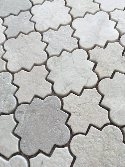 Nirvana Crema Marfil Marble Mosaic