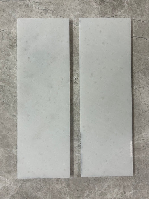 Crystal White Subway Marble Tile