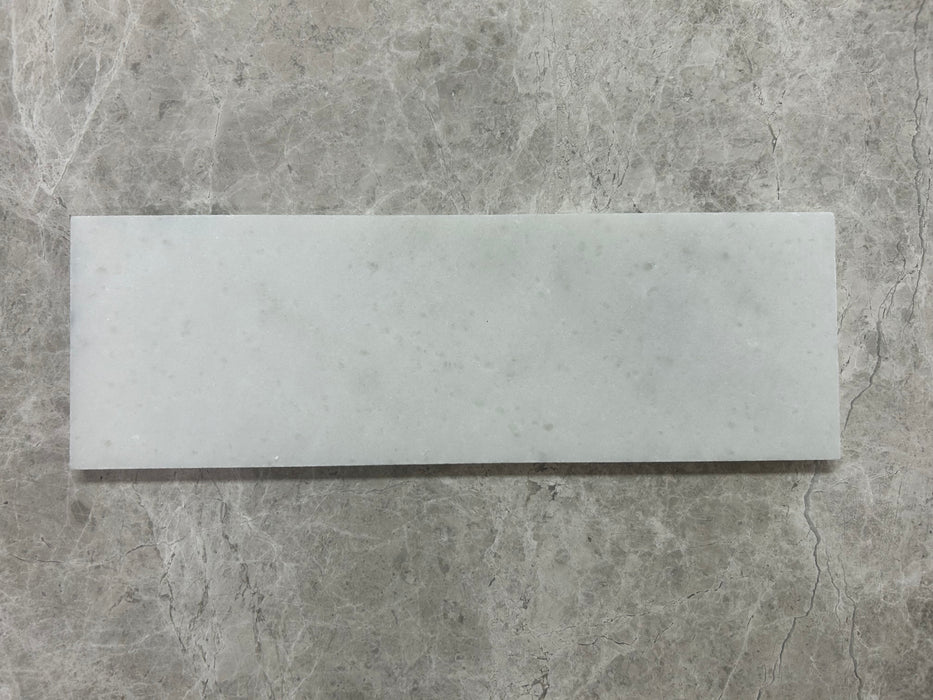 Crystal White Subway Marble Tile