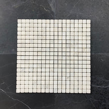 Load image into Gallery viewer, MILOS SMALL SQUARE MARBLE TUMBLED MOSAIC
