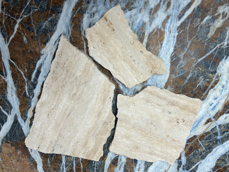 Classic Travertine Vein Cut Crazy Pave