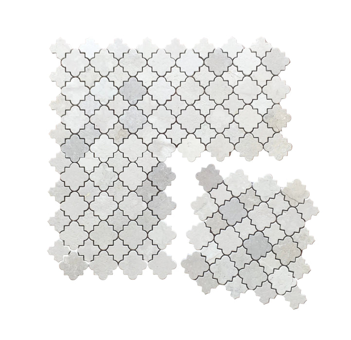 Cairo Crema Marfil Tumbled Mosaic x4