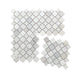 Cairo Crema Marfil Tumbled Mosaic x4