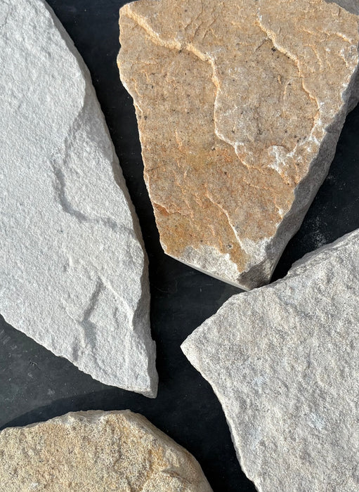 Santorini Sandstone Random Loose Wall Cladding