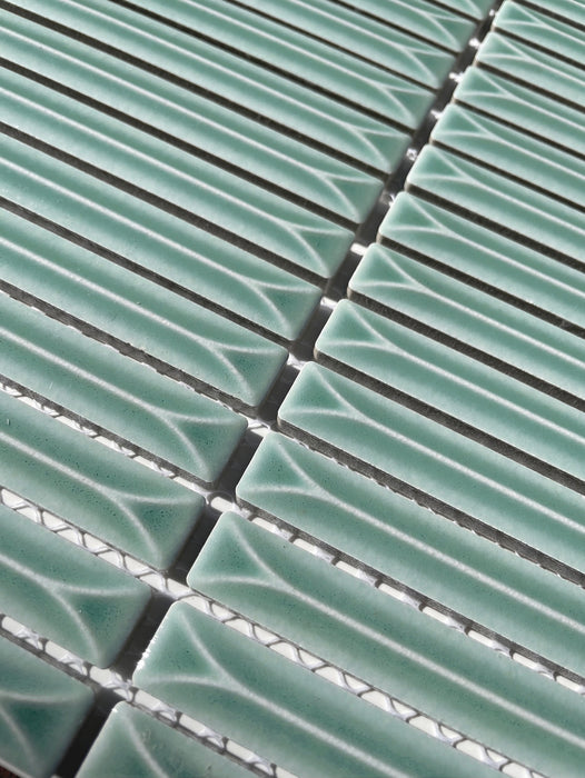 Senkei Kitkat Mint Porcelain Mosaic