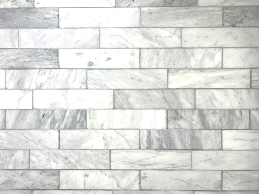 CARRARA SUBWAY MARBLE HONED