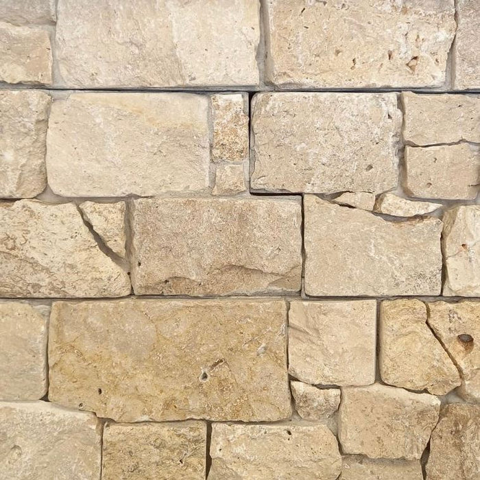 Cream Travertine Z-Panel Wall Cladding