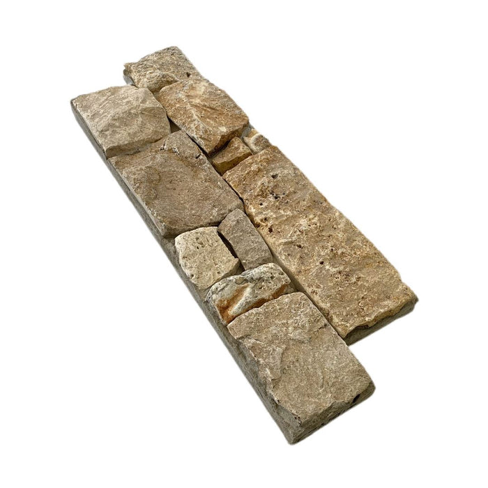 Cream Travertine Z-Panel Wall Cladding
