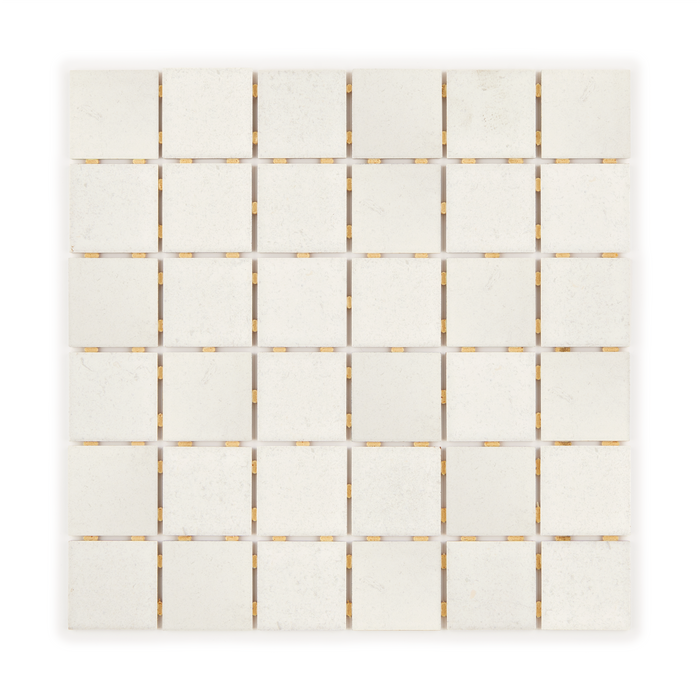 Balistone Square Kuta Light Porcelain Mosaic 48x48x6