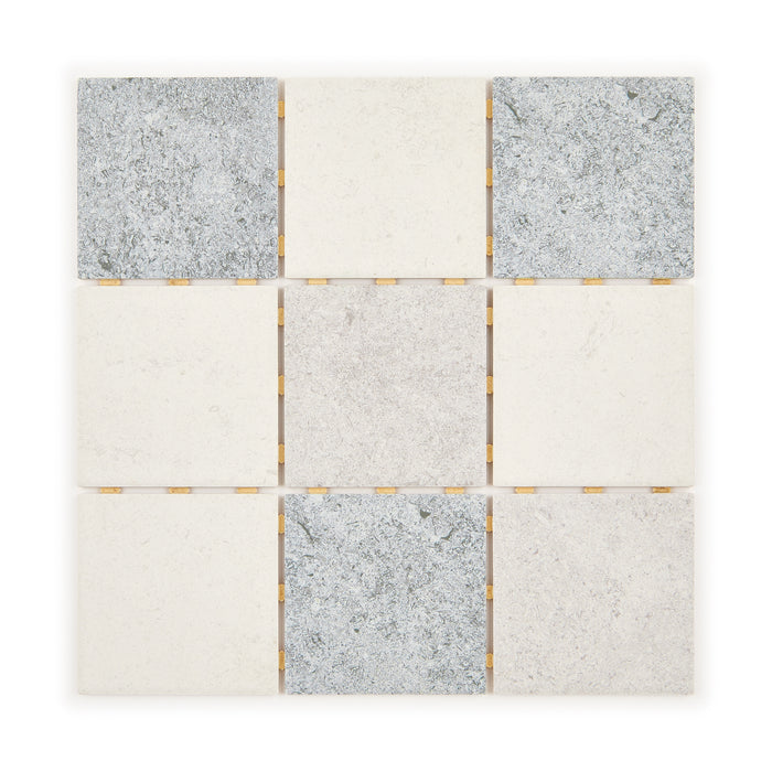 Balistone Square Kuta Mix Porcelain Mosaic 97x97x6