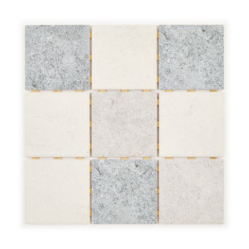 Balistone Square Kuta Mid Porcelain Mosaic