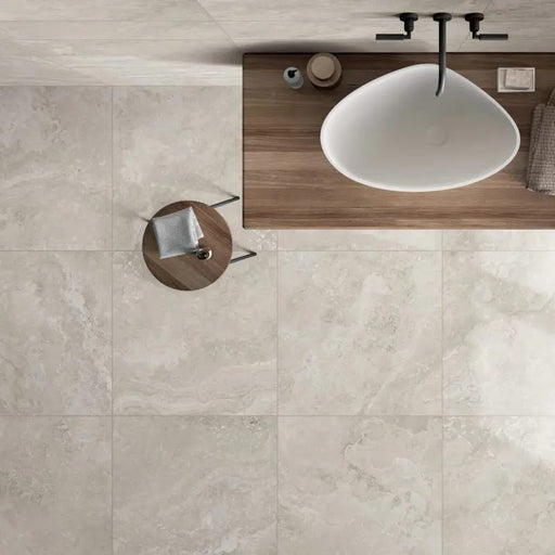 Nordic Bianco Porcelain Tile 600x600x9