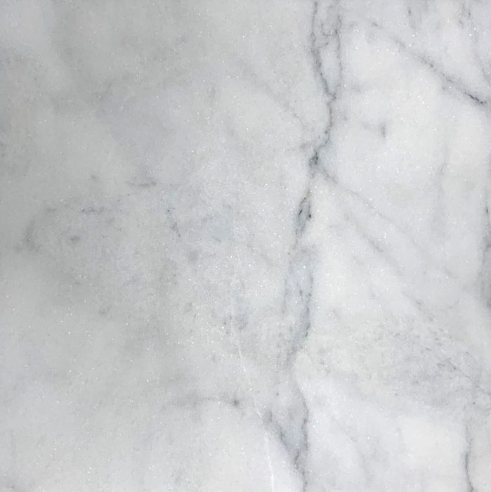Checkerboard Verde & Milos Marble Tile