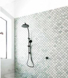 Fan Ming Green Marble Mosaic
