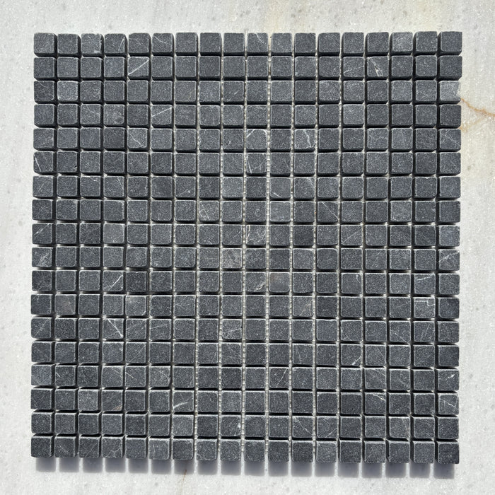 Nero Marquina Marble Mini Square Mosaic