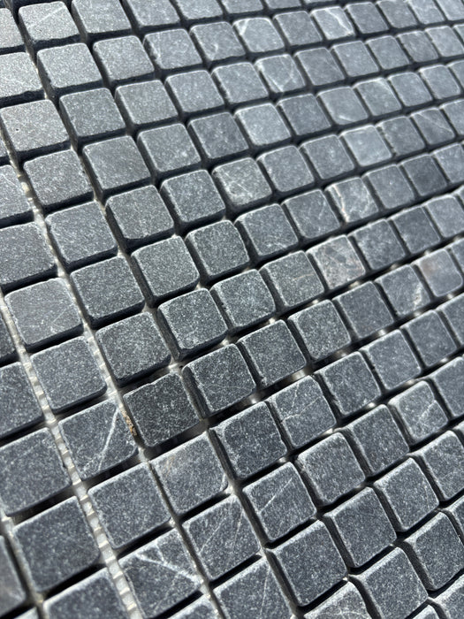 Nero Marquina Marble Mini Square Mosaic