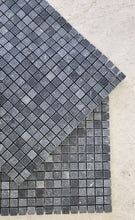 Load image into Gallery viewer, NERO MARQUINA SMALL SQUARE MOSAIC
