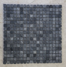 Load image into Gallery viewer, NERO MARQUINA SMALL SQUARE MOSAIC
