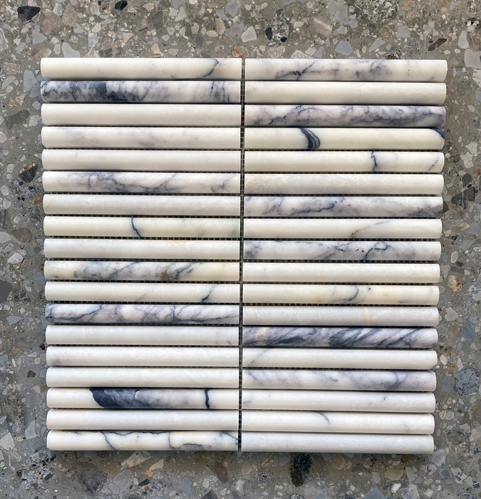New York Marble Mini Flute Mosaic