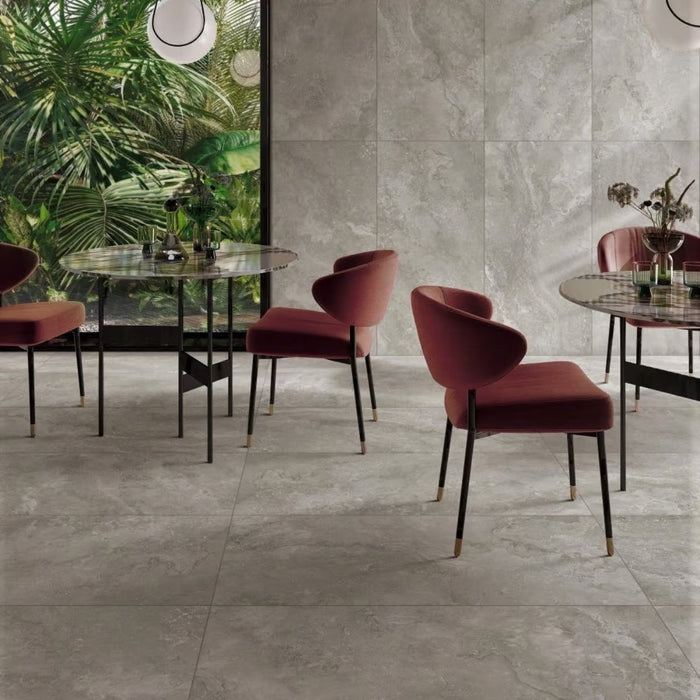 Nordic Grey Porcelain Tile 600x600x9