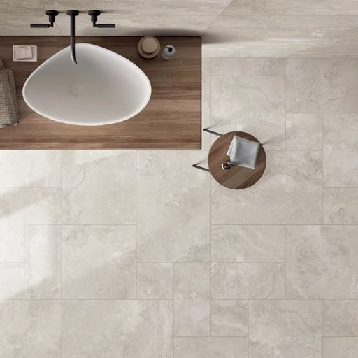 Nordic Silver Porcelain Tile 300x600x9 Matte