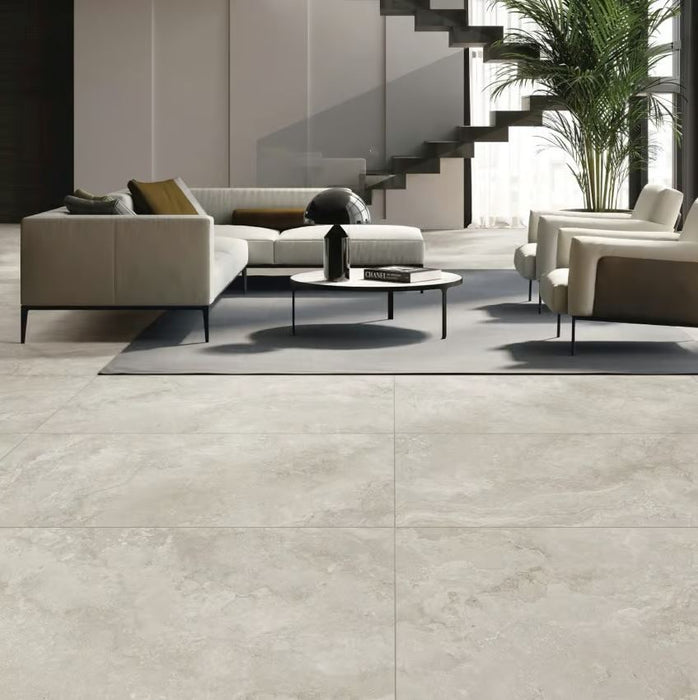 Nordic Silver Porcelain Tile 600x1200x10