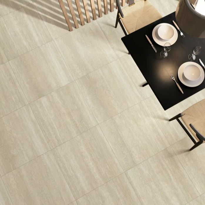 Nordic Vein Cut Beige Porcelain Tile