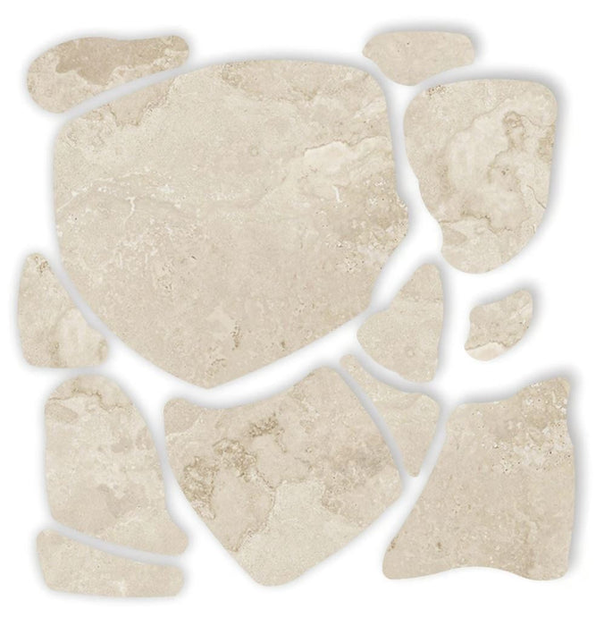 Nordic Beige Porcelain Crazy Pave