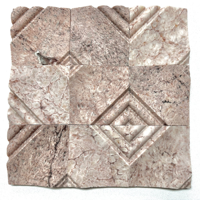 Rose Onyx Orchid Mosaic