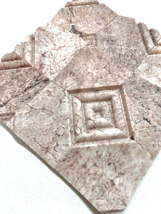 Rose Onyx Orchid Mosaic