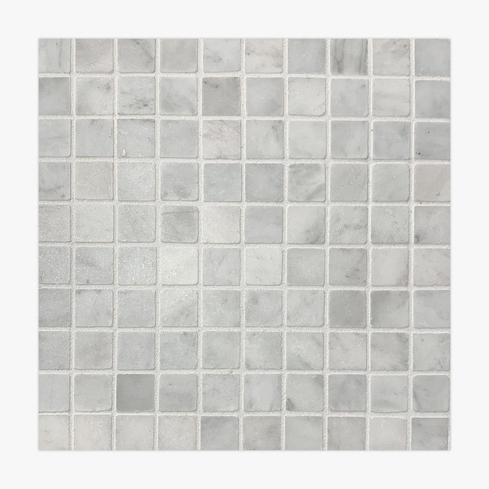 Imperial White Marble Small Square Mosaic