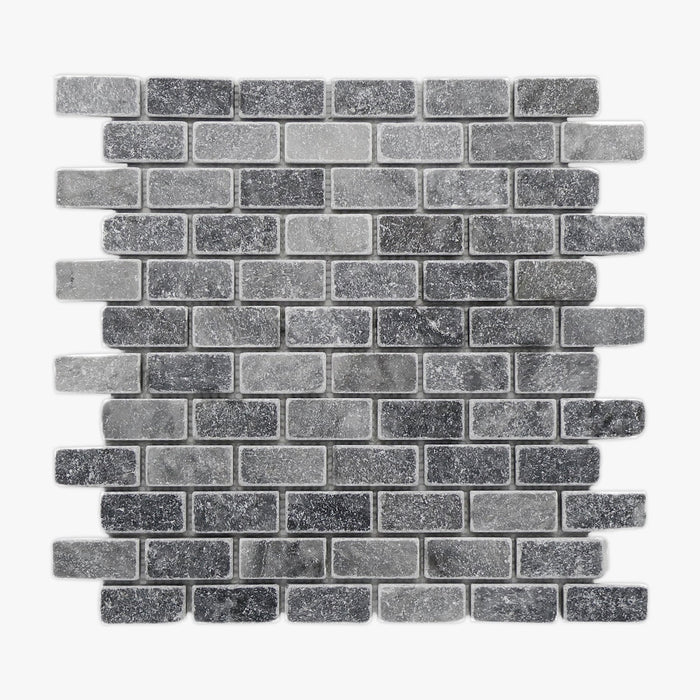 King Blue Marble Mini Brick Mosaic