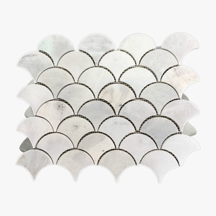 Galaxy Marble Fan Mosaic