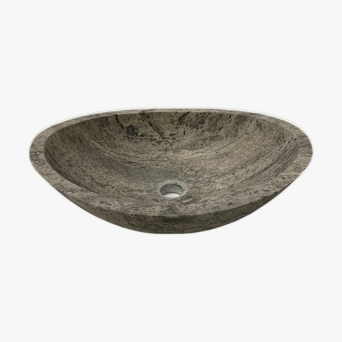 Florence Basin Silver Travertine