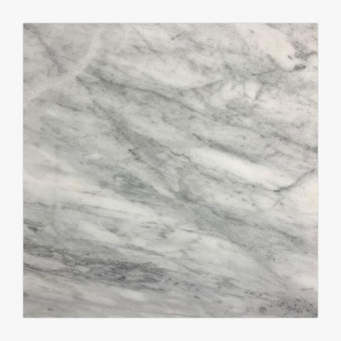 Imperial White Marble Tile 610x610x10 Honed