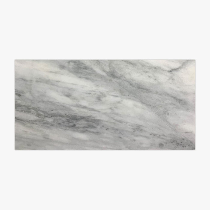 Imperial White Marble Tile 610x1200 Honed
