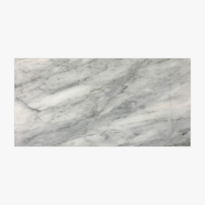 Imperial White Marble Tile 610x305x10 Polished