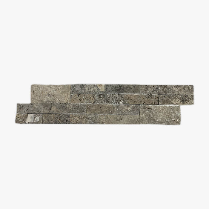 Silver Travertine Z-Panel Wall Cladding