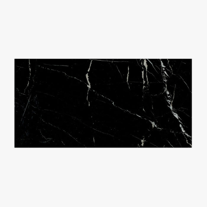 Nero Marquina Marble Tile 610x305 Semi-Polished