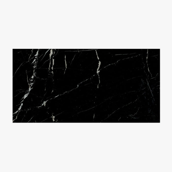 Nero Marquina Marble Tile 610x305 Honed